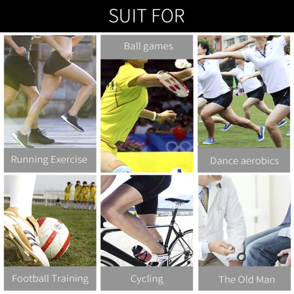 Genouillères de Compression pour Crossfit et Cyclisme avec Protection en Nid d'Abeille – Image 5