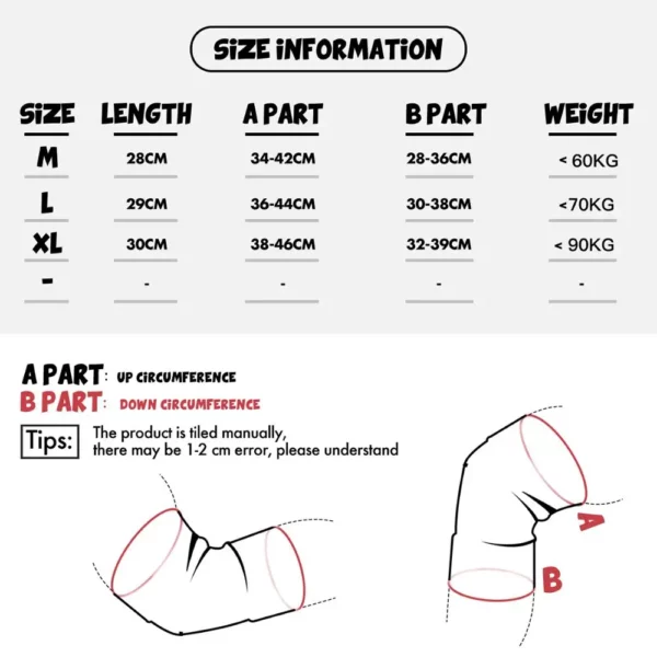 Genouillères de Compression pour Crossfit et Cyclisme avec Protection en Nid d'Abeille – Image 6