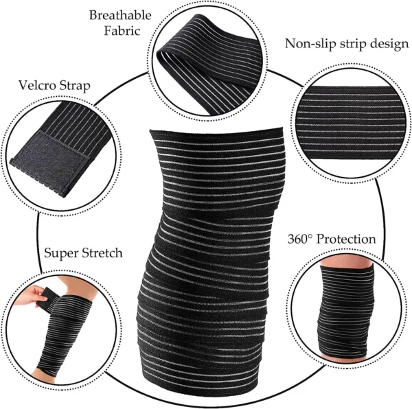 Genouillère Élastique de Compression Haute Performance – Image 5