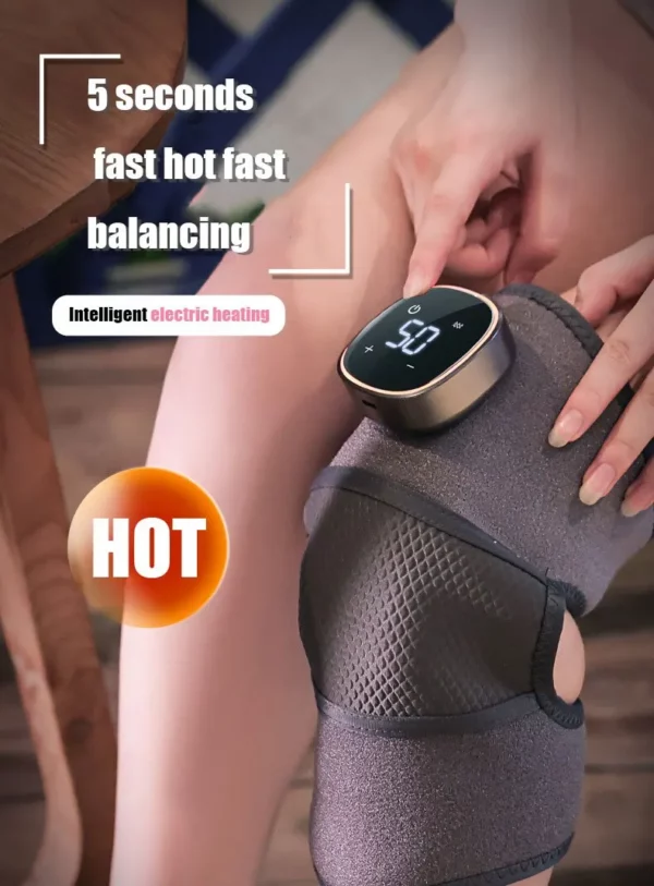 Genouillère Chauffante avec Fonction de Massage – Image 2
