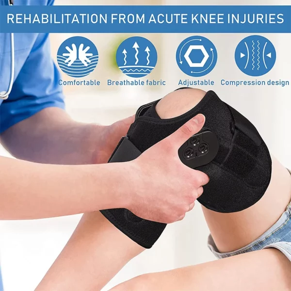 Orthèse de Genou Professionnelle avec Charnières et Amplitude de Mouvement Réglable – Image 5