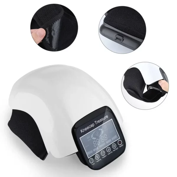 Dispositif de Massage des Genoux avec Chauffage Infrarouge et Pression d'Air – Image 2