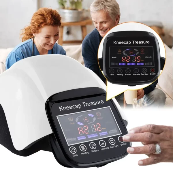 Dispositif de Massage des Genoux avec Chauffage Infrarouge et Pression d'Air – Image 3