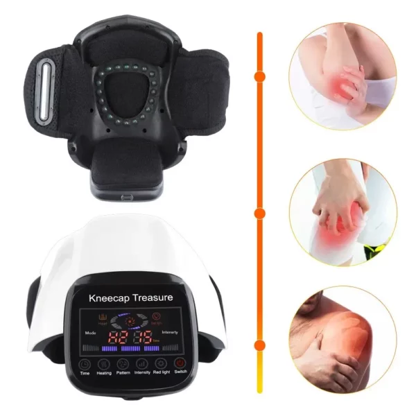 Dispositif de Massage des Genoux avec Chauffage Infrarouge et Pression d'Air – Image 5