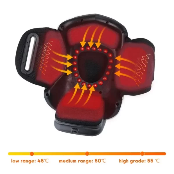 Dispositif de Massage des Genoux avec Chauffage Infrarouge et Pression d'Air – Image 6