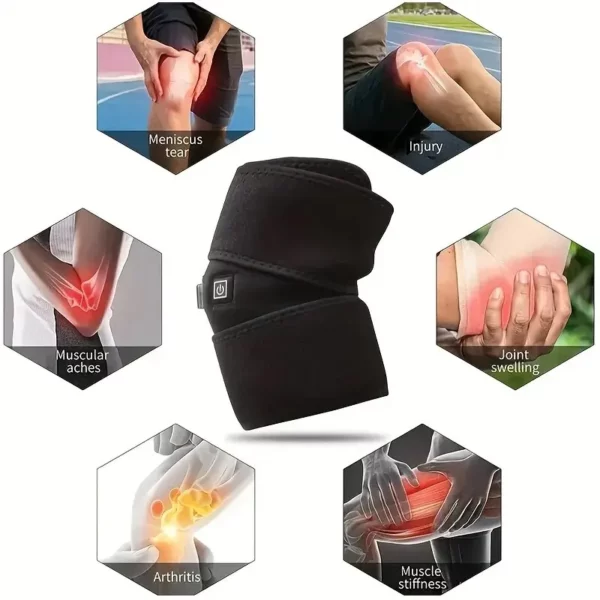 Coussin Chauffant pour Genou Alimenté par USB – Image 6