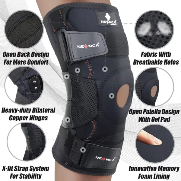 Genouillère Haute Performance HX059 : Protection Avancée et Confort Optimal – Image 2