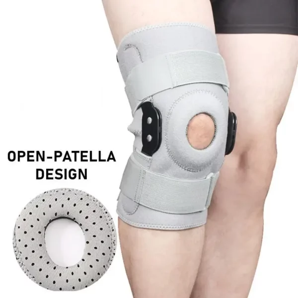 Attelle de Genou avec Stabilisateurs Latéraux en Métal RB-HX7030-WS par Okerqi – Image 3