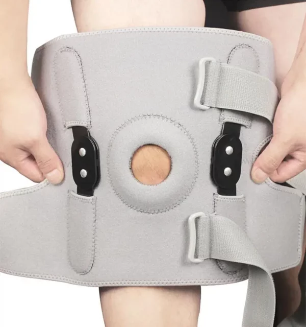 Attelle de Genou avec Stabilisateurs Latéraux en Métal RB-HX7030-WS par Okerqi – Image 4