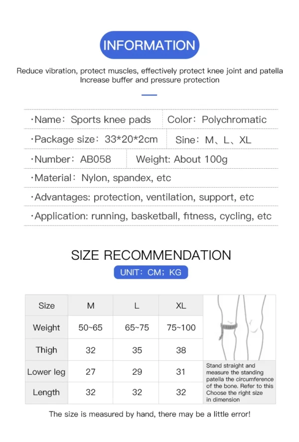 Genouillère de Sport Haute Performance Fezrgea – Image 6