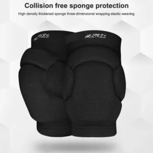 Genouillères Sportives Antichoc pour Hommes et Femmes - Protection Épaisse pour Volleyball, Danse Hip-hop et Ski