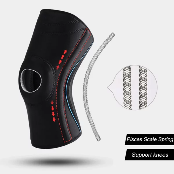 Manchon de Compression pour Genou : Le Compagnon Idéal pour le Soulagement et le Soutien – Image 3