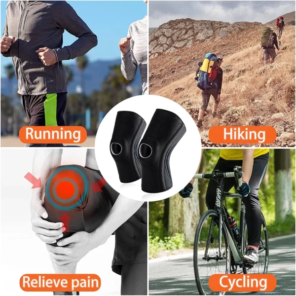 Manchon de Compression pour Genou : Le Compagnon Idéal pour le Soulagement et le Soutien – Image 6