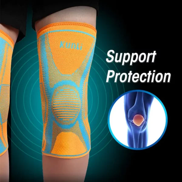 Genouillère Haute Performance Kunli KLKS102 : Confort, Protection et Élasticité – Image 2