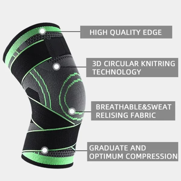Genouillère Ergonomique avec Sangles Ajustables – Image 2