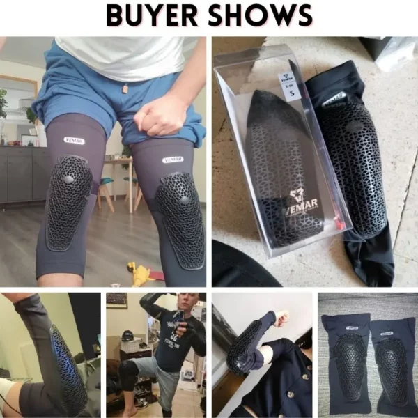 Protection Optimale pour l'Été : Genouillères et Coudières pour Motocyclisme et VTT – Image 6