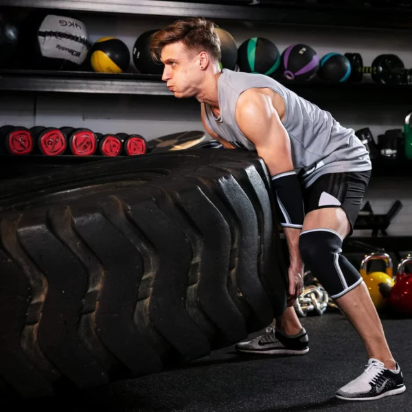 Genouillères de Compression en Néoprène 7mm pour le Sport et la Musculation – Image 6